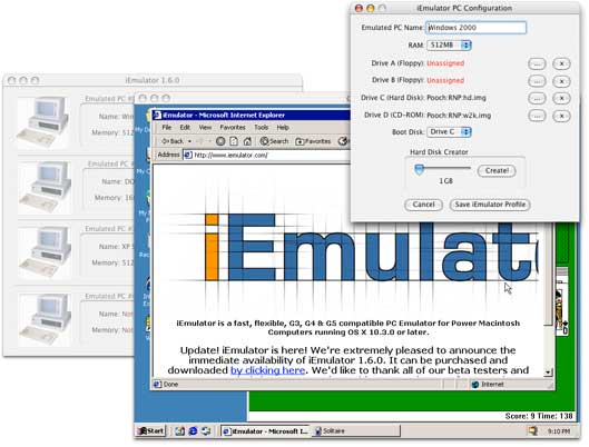 x86 emulator for powerpc mac